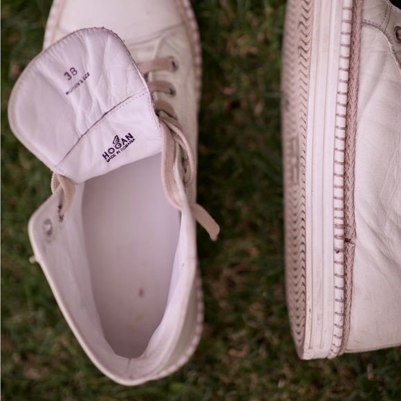 Hogan Leather High Tops - Picture 11 of 14